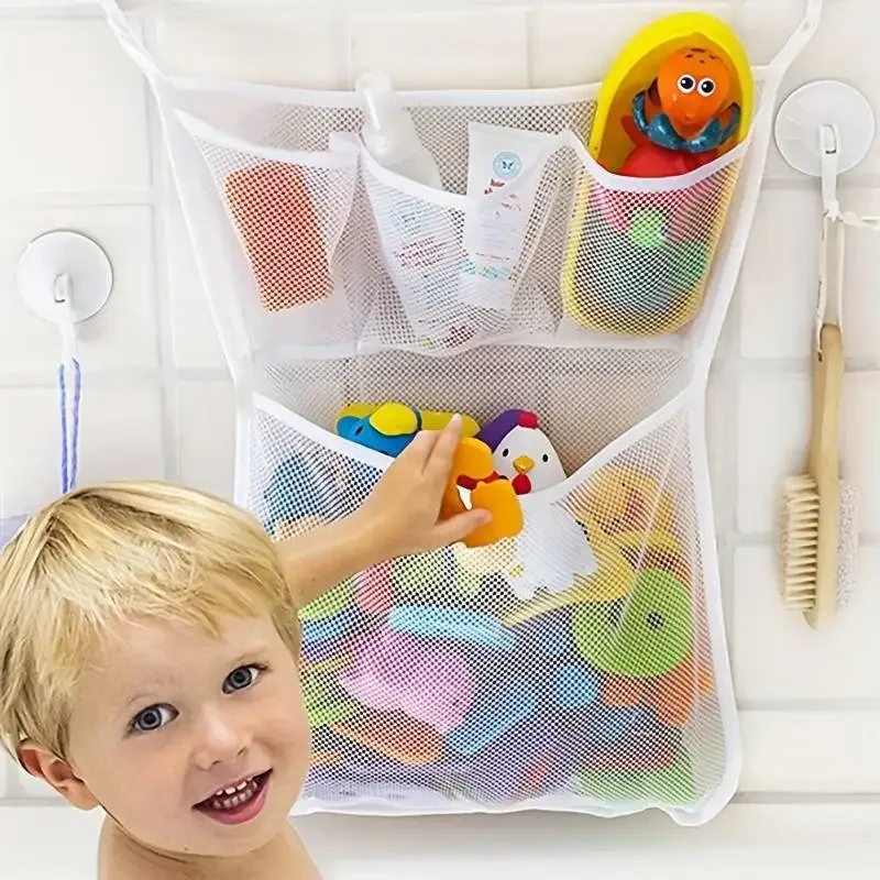 Home Bathroom Organizer - Baby Dusche Bad Spielzeug Weiß Baby
