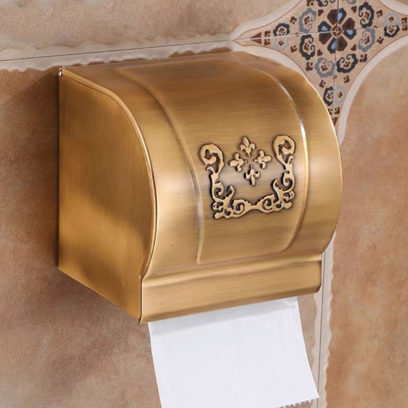 Home Bathroom Paper Towel Dispenser - Tissue Box Halter Badezimmer Wand Montiert