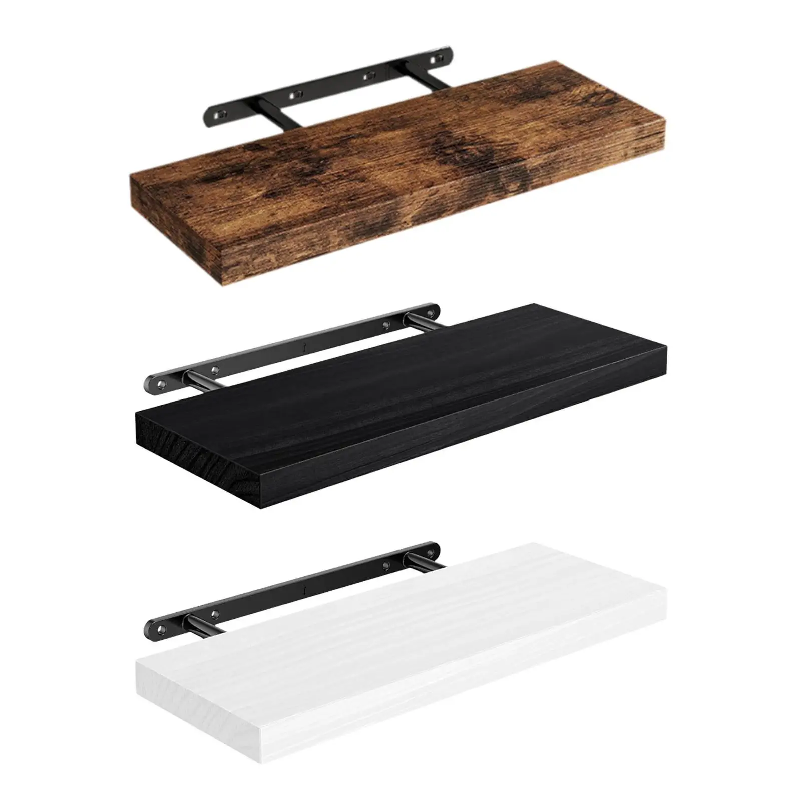 Home Bathroom Shelf - Schwebendes Wandregal, dekorativ, robust, vielseitig einsetzbar,