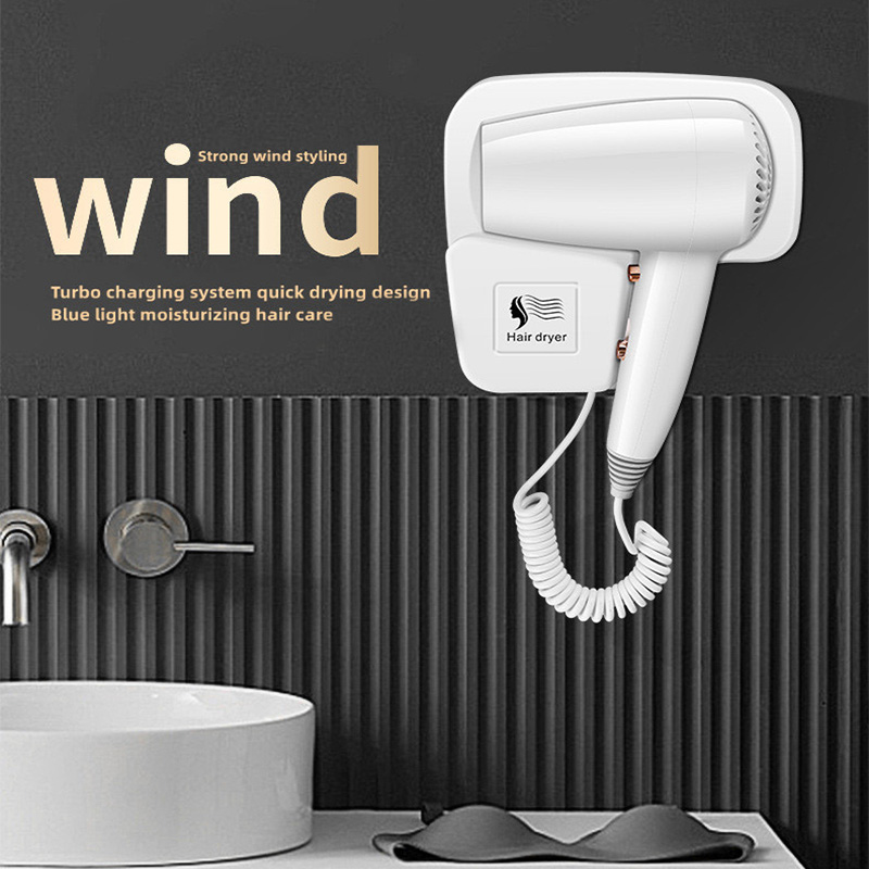 Home Depot Bathroom Vanities - Professioneller Hotel-Wand-Haartrockner, große Leistung, starker Wind,