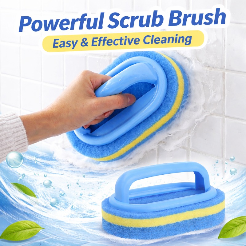 Home Kitchen Bathroom Cleaning - Haushaltsreinigungsbürste mit Griff, Spülmittel, Badezimmer, Küche,