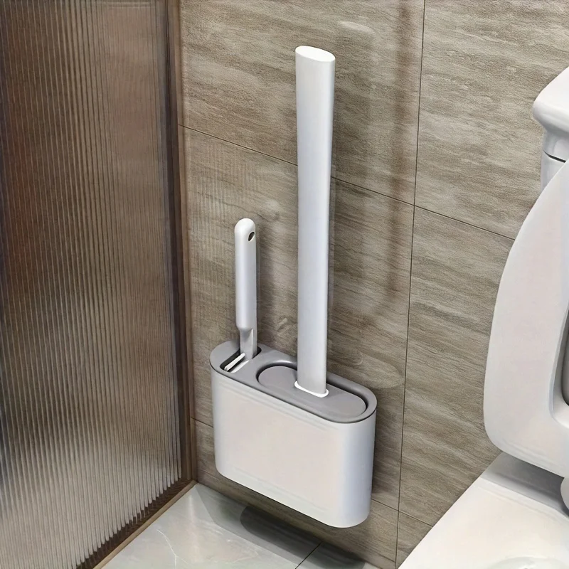 Toilet Brush Holder - 1 Set mit 2 Toilettenbürsten und