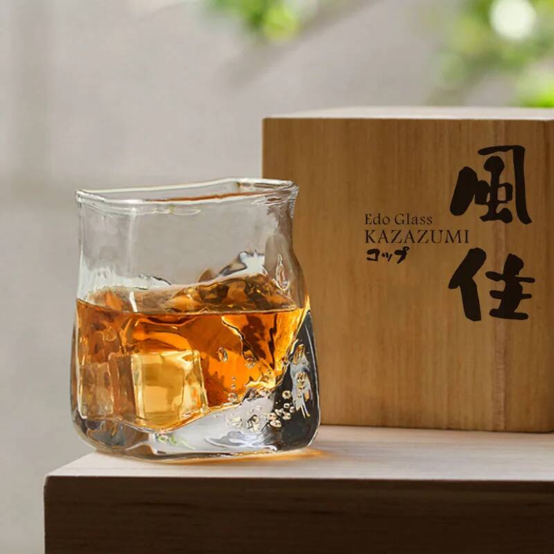 Yamazaki Home Bathroom Storage - Edo Designer Kazazumi handgemachte japanische Whisky