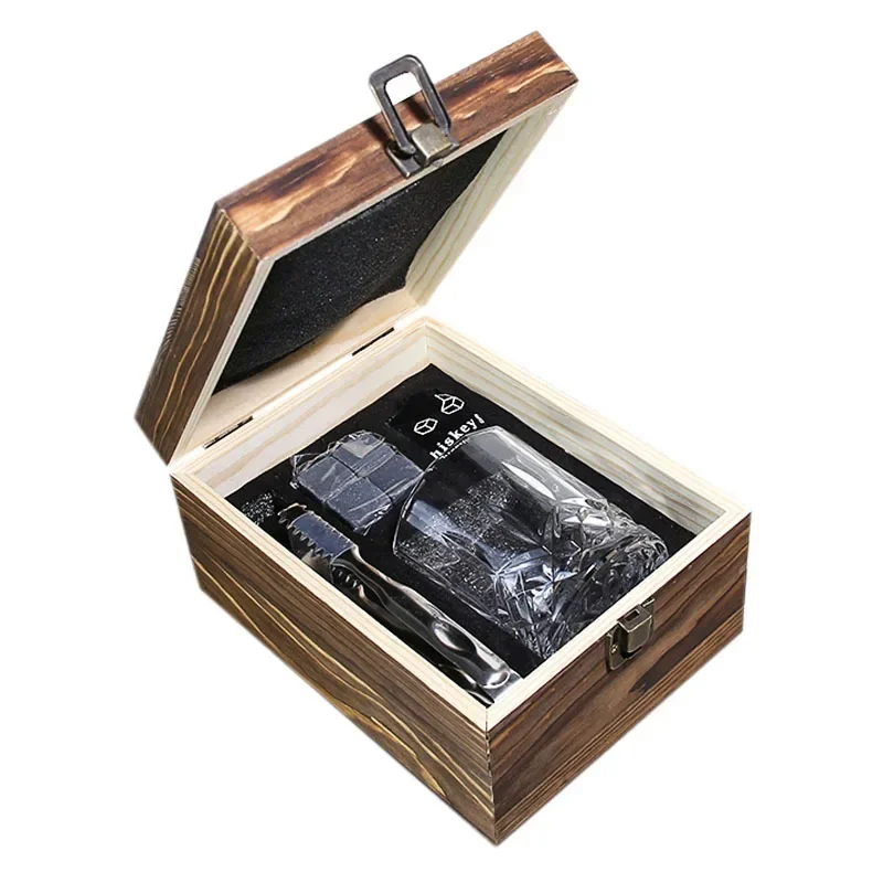 Yamazaki Home Bathroom Storage - Whiskyglasbecher mit Eisstein und Geschenkbox aus