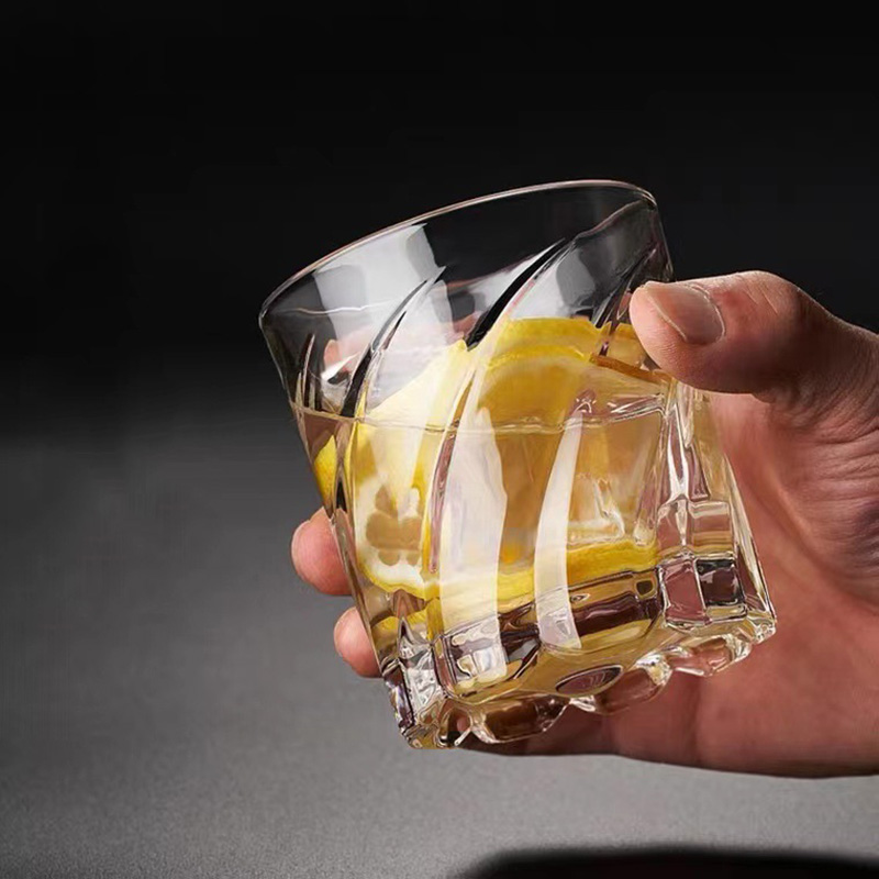 Yamazaki Home Bathroom Storage - 10 Unzen Diamant Malerei Whisky Glas