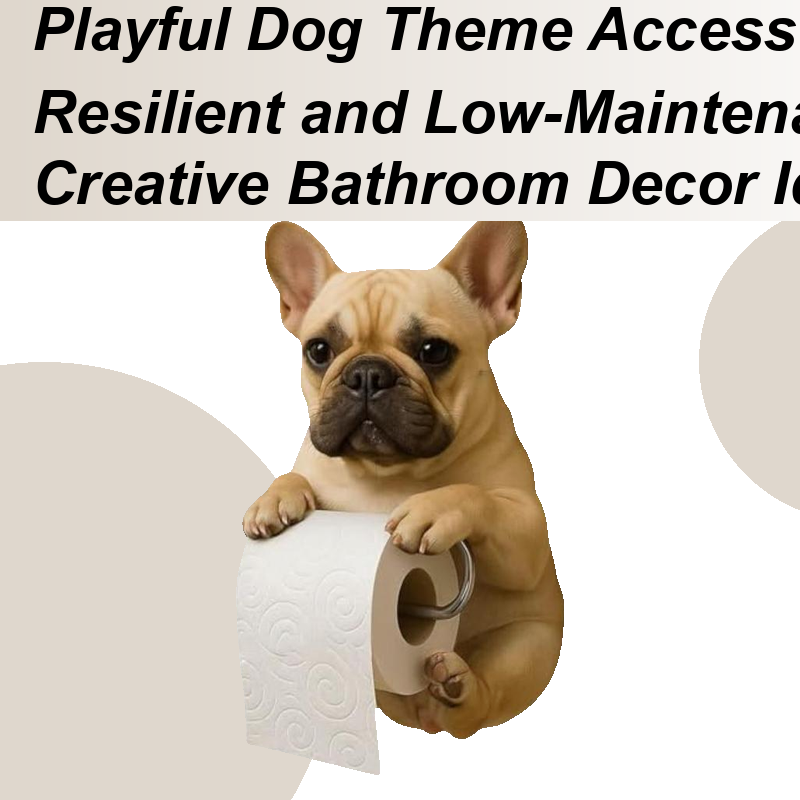 Home Bathroom Paper Towel Dispenser - Niedlicher Papierhandtuchhalter, lustiger Hund, Papierhandtuchhalter, Taschentuchspender,
