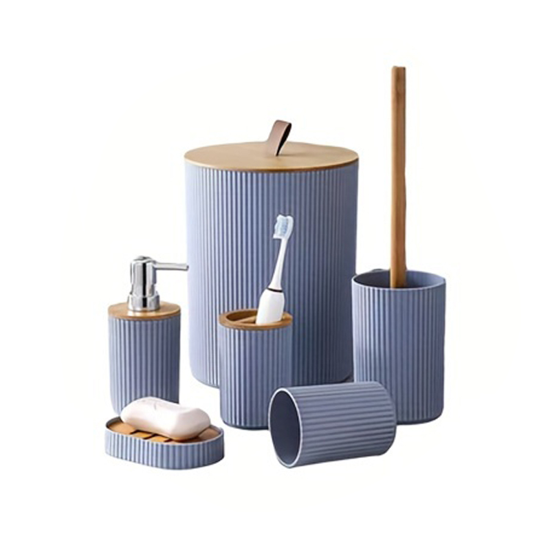 Zara Home Bathroom Set - 6Pcs Bad Zubehör Seife Spender Box