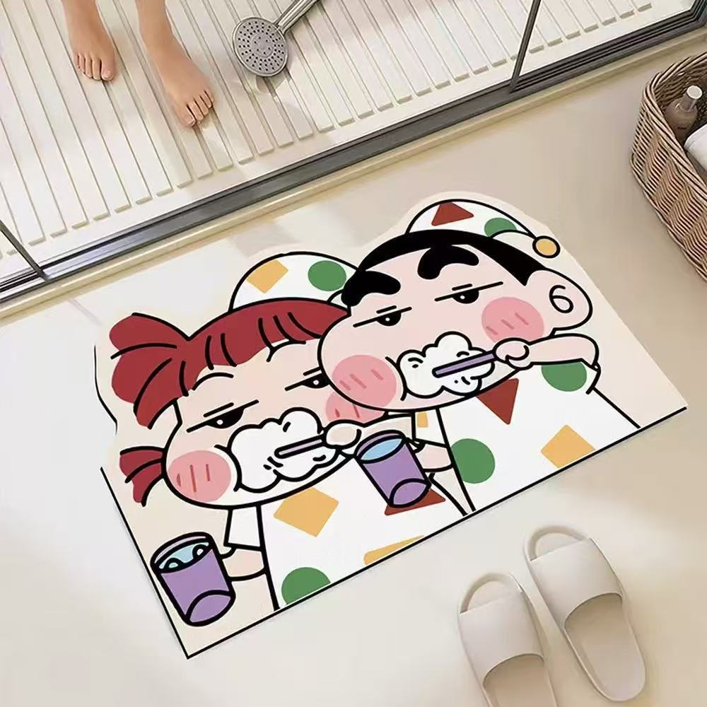 Home Bathroom Mats - Duschraum-Wasseraufnahmematte, schnelltrocknend, modische Geschenke für Zuhause