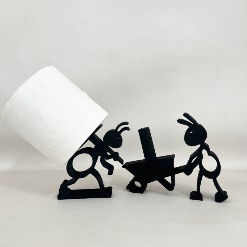 Neuartiger Ameisen-Toilettenpa – Home Bathroom Paper Towel Dispenser Bewertung und Preis