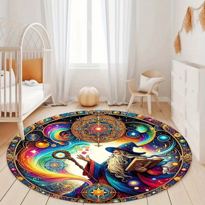 Wizard Fantasy Art Runder Tepp – Home Bathroom Colors Bewertung und Preis