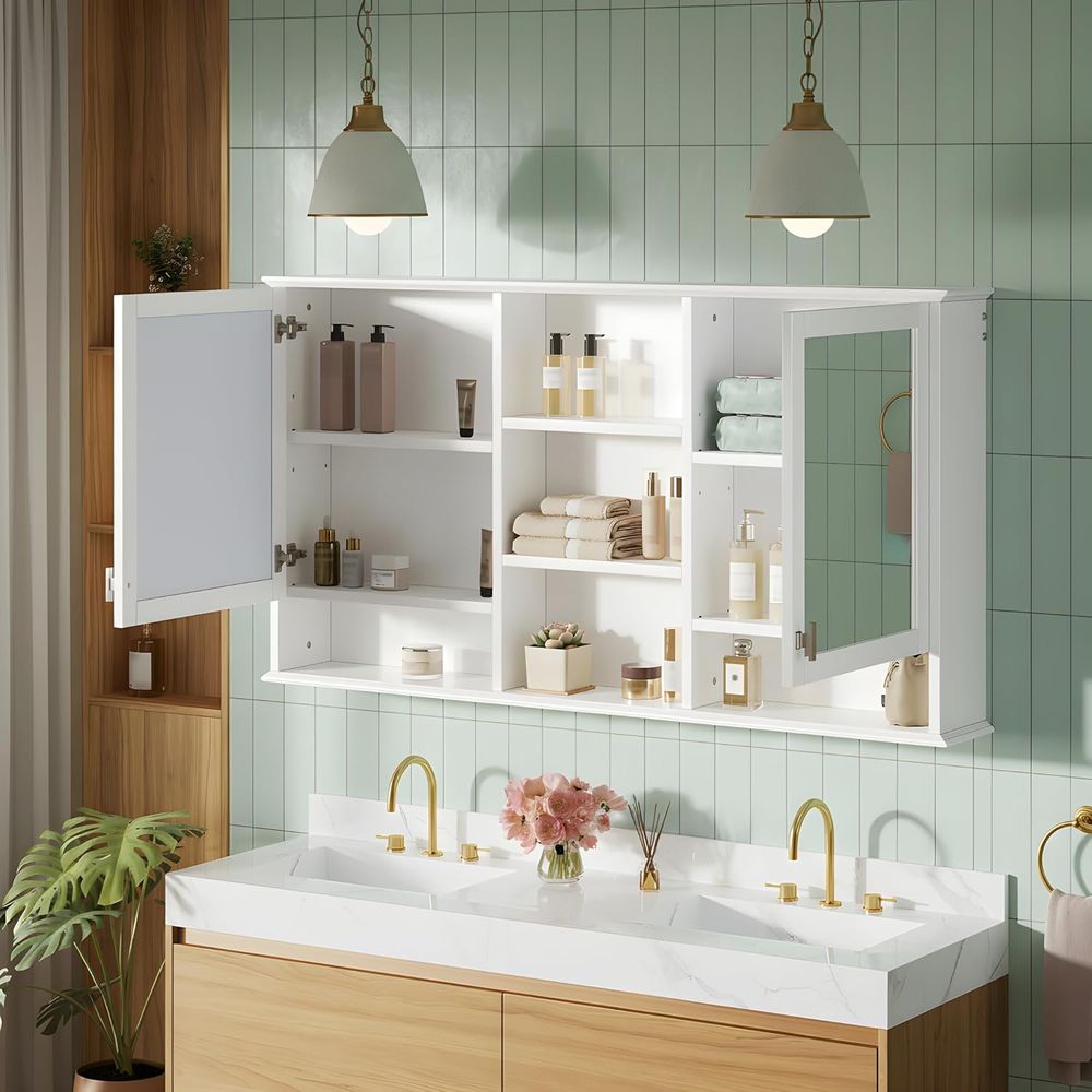 55 x 28 Zoll großer Badezimmer – Home Bathroom Cabinets Bewertung und Preis