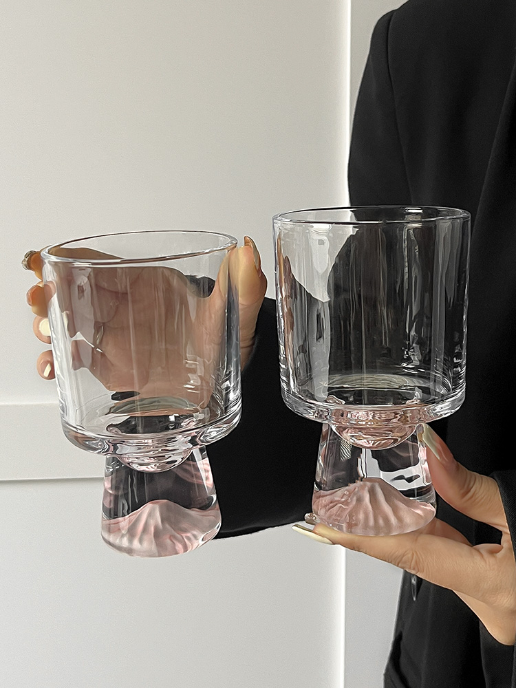 Pink Mountain Glasbecher Kreat – Yamazaki Home Bathroom Storage Bewertung und Preis