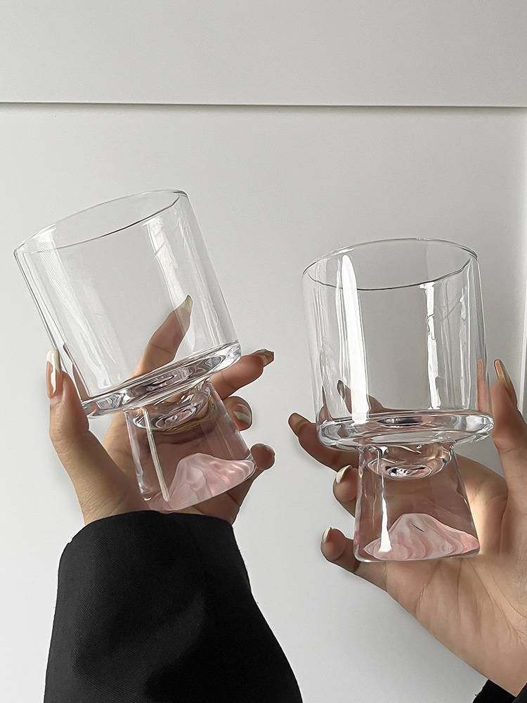 Pink Mountain Glasbecher Kreat – Yamazaki Home Bathroom Storage Bewertung und Preis