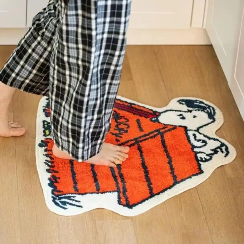 Niedlicher Cartoon Snoopy Haus – Home Bathroom Rugs Bewertung und Preis