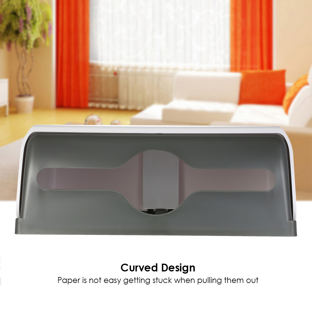 Abs Material rechteckige Wand  – Home Bathroom Paper Towel Dispenser Bewertung und Preis