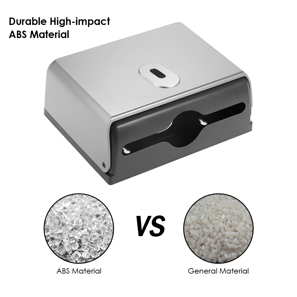 Abs Material rechteckige Wand  – Home Bathroom Paper Towel Dispenser Bewertung und Preis