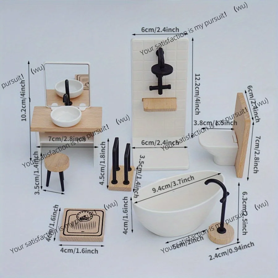 Badezimmer-Szenenmodell, simul – Home Bathroom Scene Bewertung und Preis
