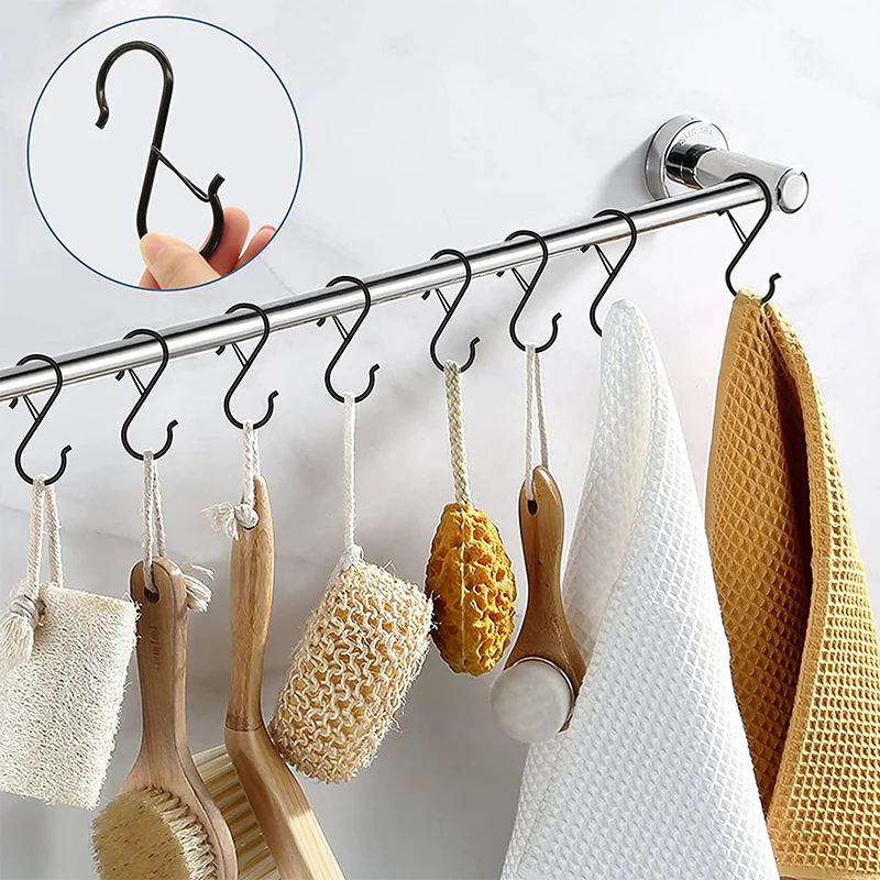 10/100 stücke Metall Hängen Ha – Home Bathroom Shelf Bewertung und Preis