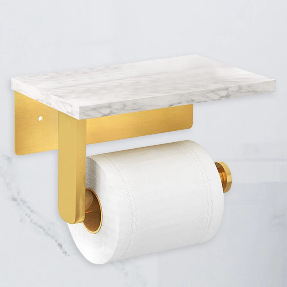 Marmor-Papierregal, Metall, mo – Home Bathroom Paper Towel Dispenser Bewertung und Preis
