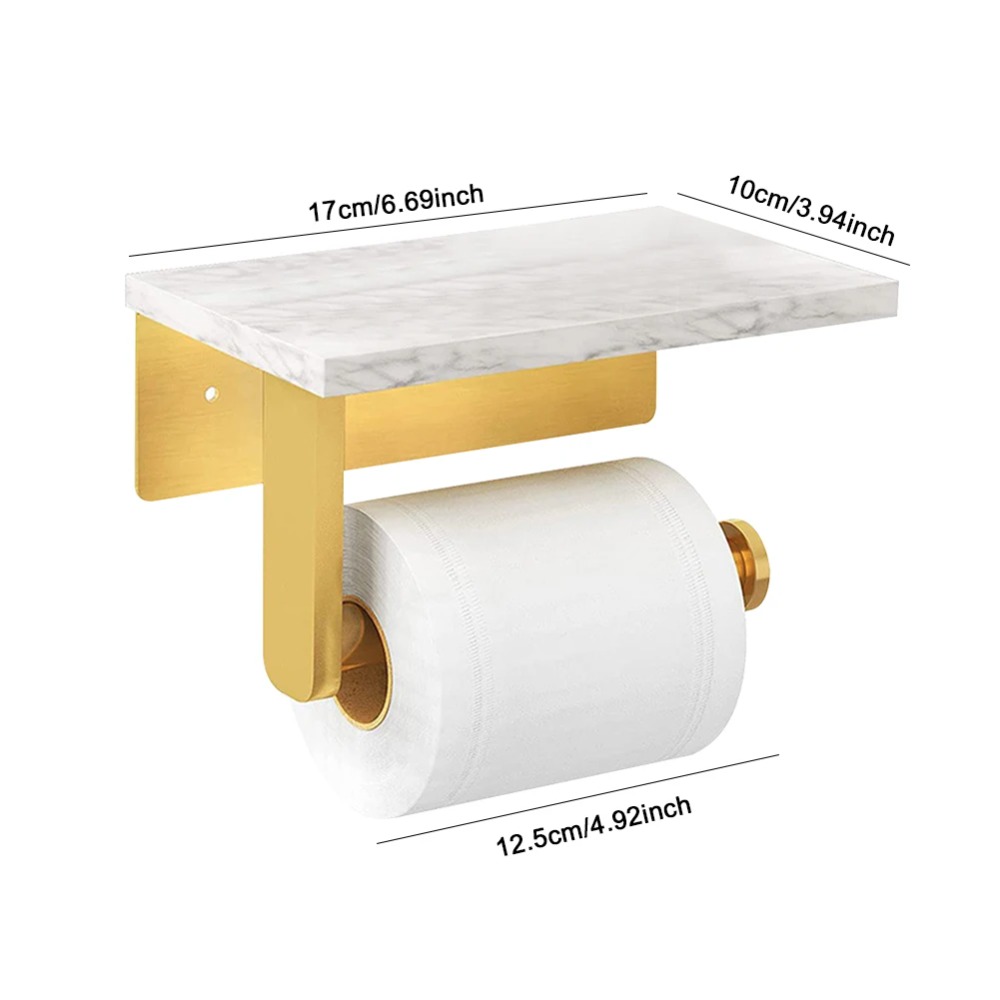 Marmor-Papierregal, Metall, mo – Home Bathroom Paper Towel Dispenser Bewertung und Preis