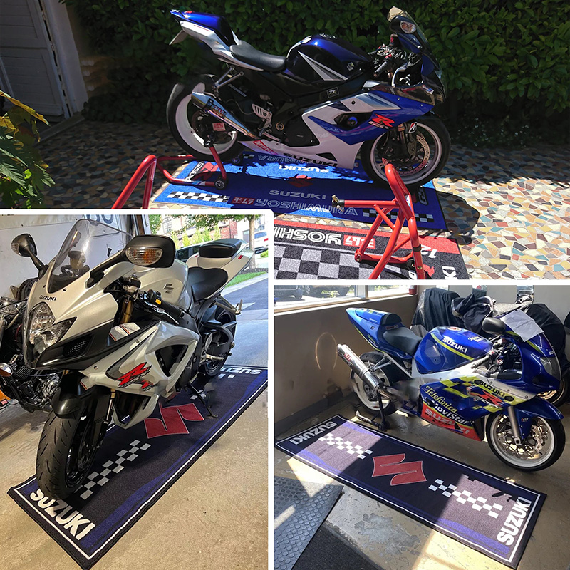 Motorrad-Display-Teppich Suzuk – Home Bathroom Rugs Bewertung und Preis