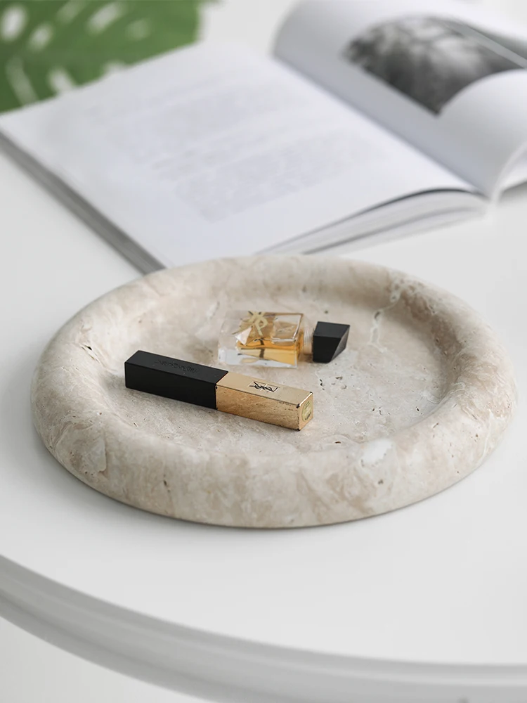 Trendiges Beige Travertin Serv – Home Bathroom Trends Bewertung und Preis