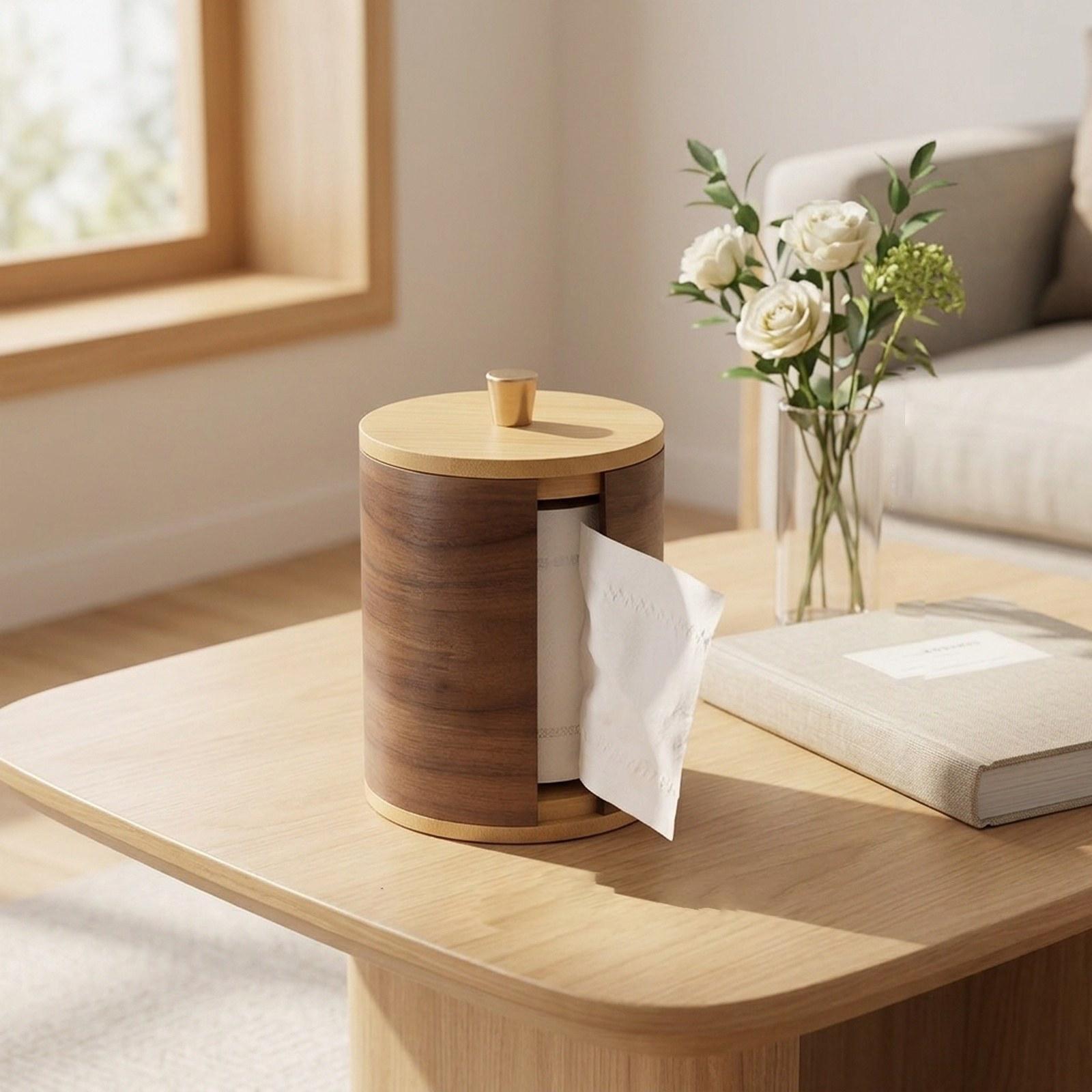 Papierhandtuchhalter mit Walnu – Home Bathroom Paper Towel Dispenser Bewertung und Preis