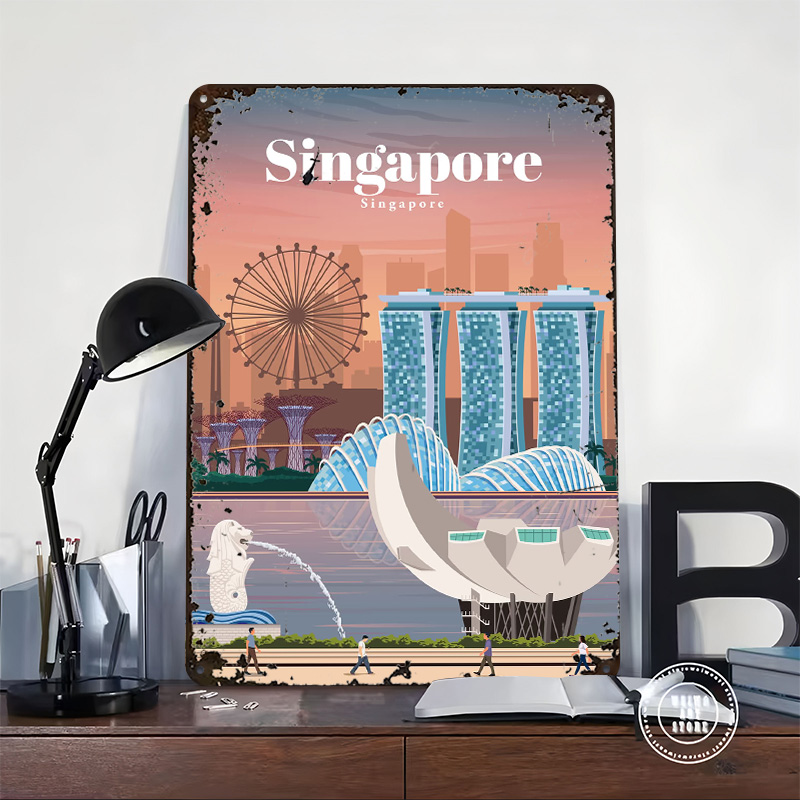„Reise nach Singapur“, gedruck – Home And Bathroom Singapore Bewertung und Preis