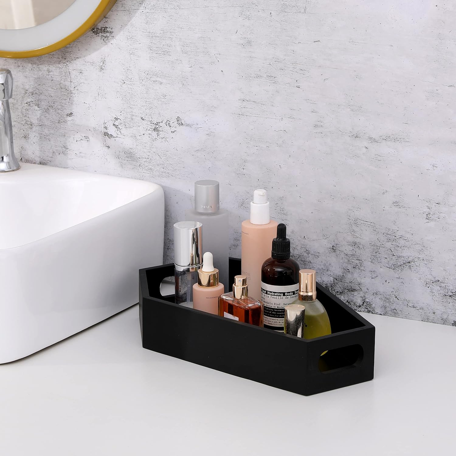 Gotischer Sarg-Holz-Make-up-Or – Home Living Bathroom Vanity Bewertung und Preis