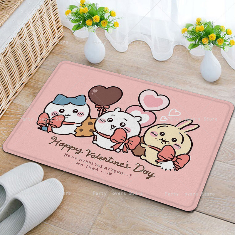 Anime Chiikawas Flanell-Teppic – Home Bathroom Rugs Bewertung und Preis