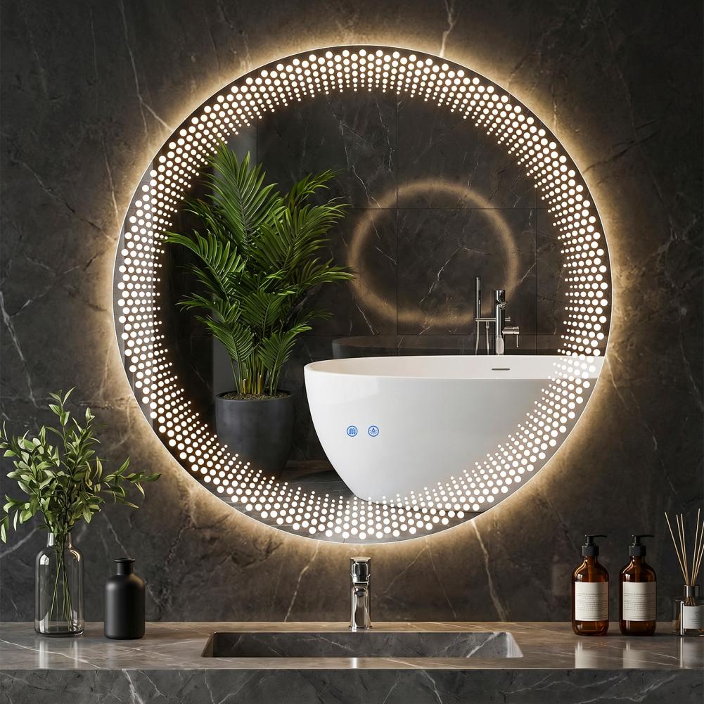 Runder LED-Badezimmerspiegel m – Bathroom Mirror Led Bewertung und Preis