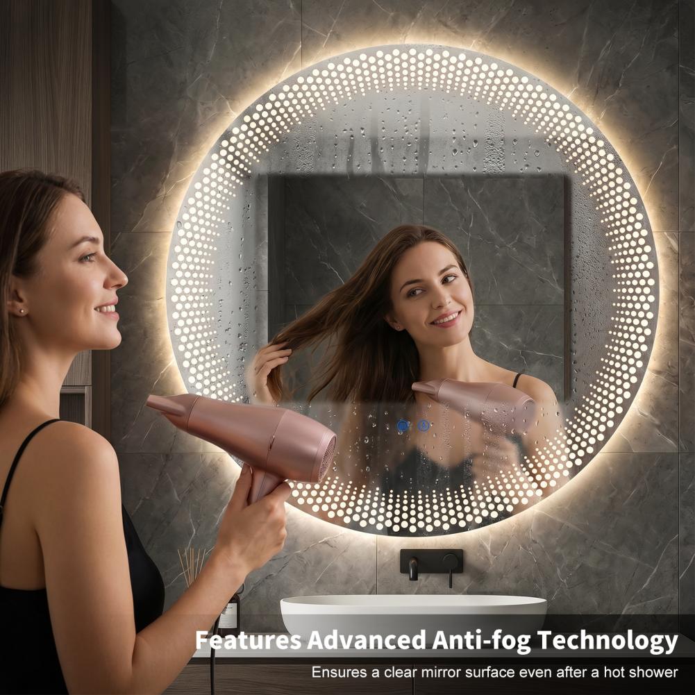 Runder LED-Badezimmerspiegel m – Bathroom Mirror Led Bewertung und Preis