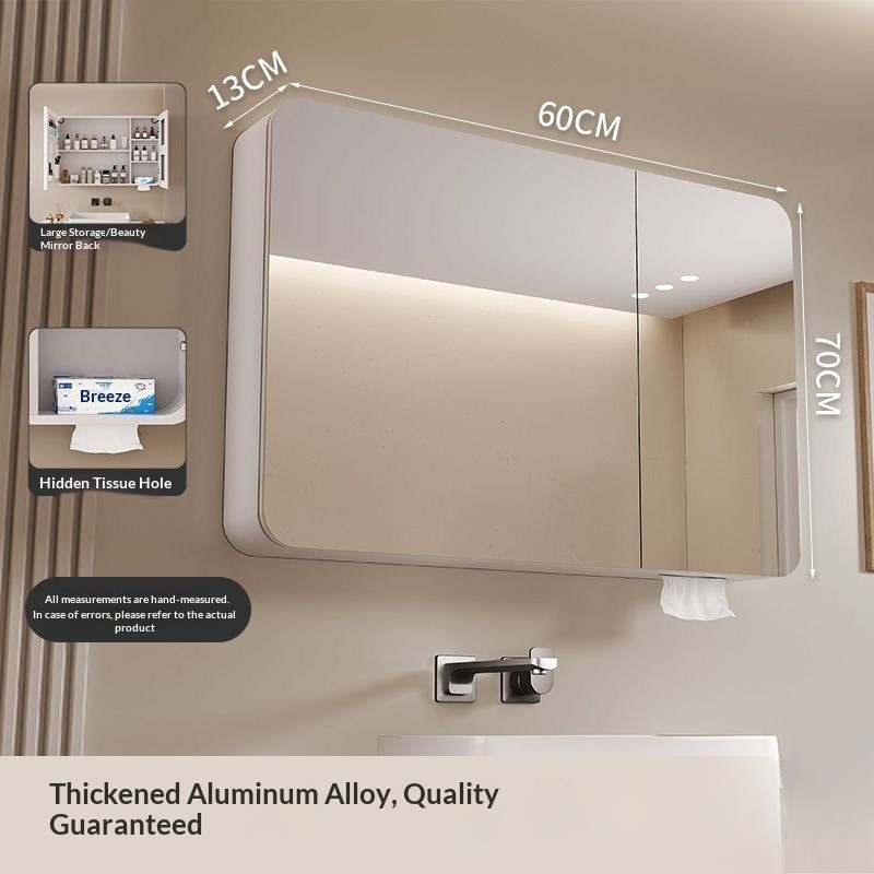 LED Smart Badezimmer-Spiegelsc – Home Bathroom Cabinets Bewertung und Preis