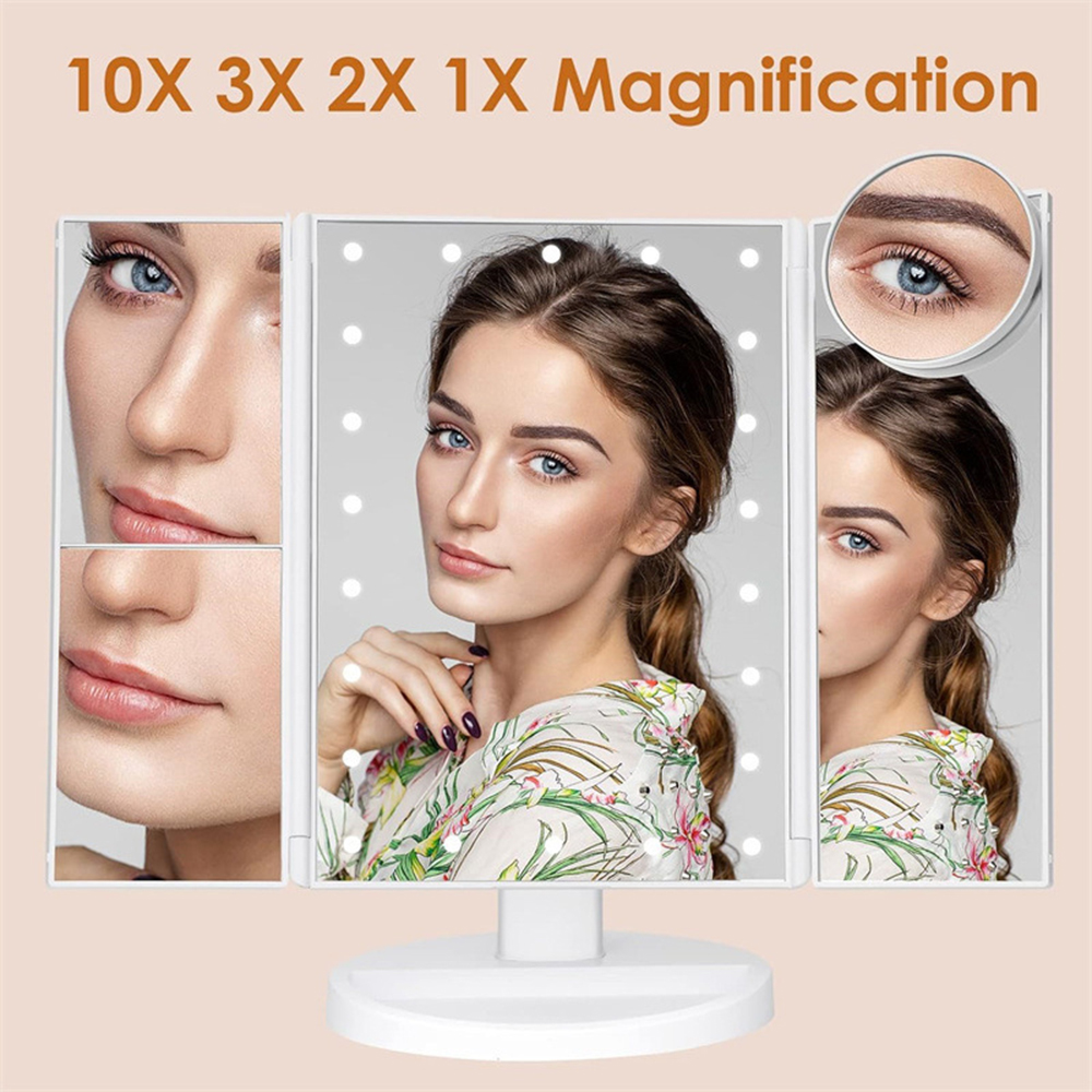 Klappbarer Badezimmer-Schminks – Bathroom Mirror Led Bewertung und Preis