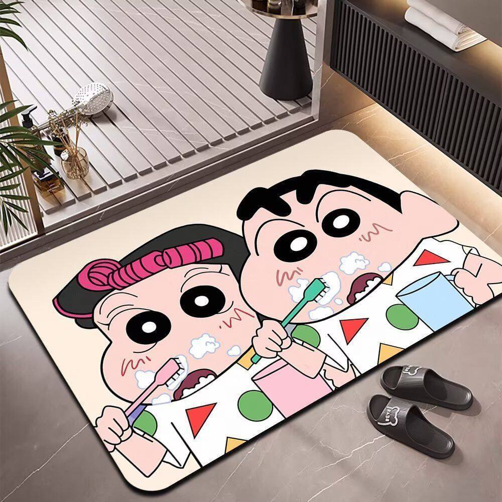 Crayon Shin-Chan Cartoon-Badem – Home Bathroom Rugs Bewertung und Preis
