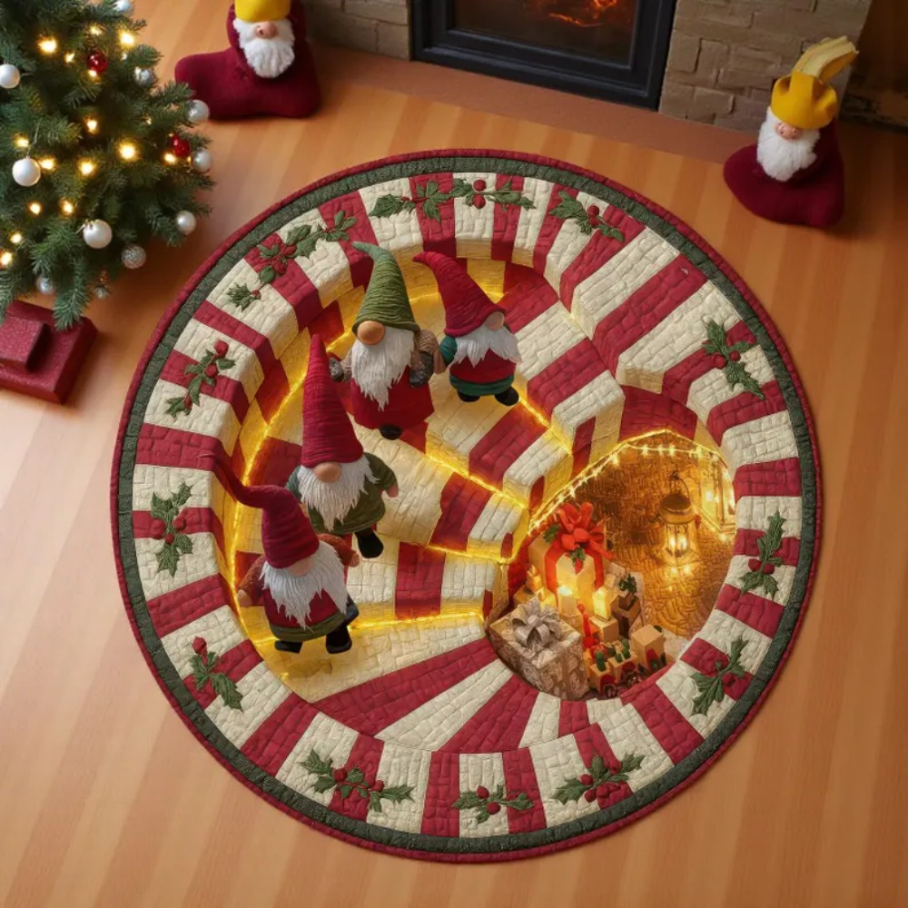Weihnachten 3D Illusion Runde  – Home Bathroom Scene Bewertung und Preis