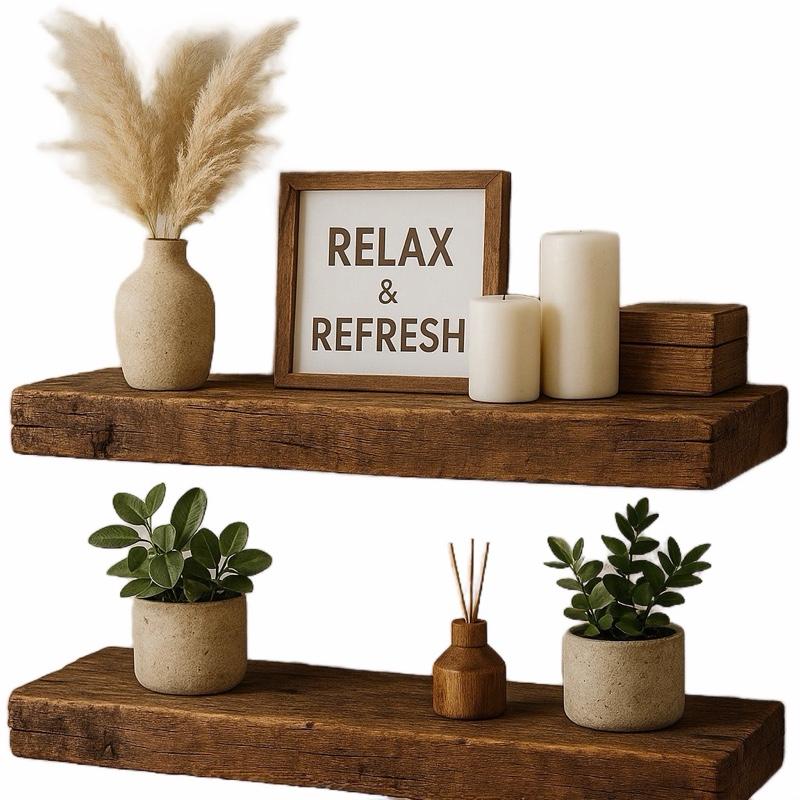2 Stück Rustikale Holz-Schwebe – Home Bathroom Organizer Bewertung und Preis