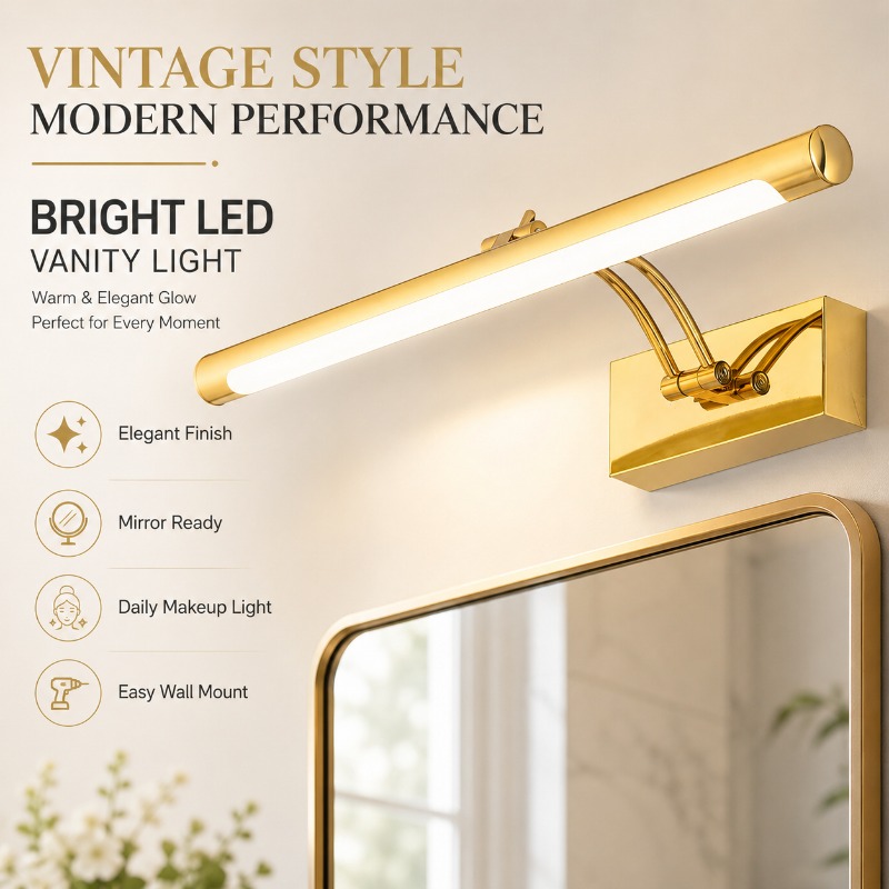 40cm 55cm 70cm Vintage LED-Spi – Home Bathroom Cabinets Bewertung und Preis