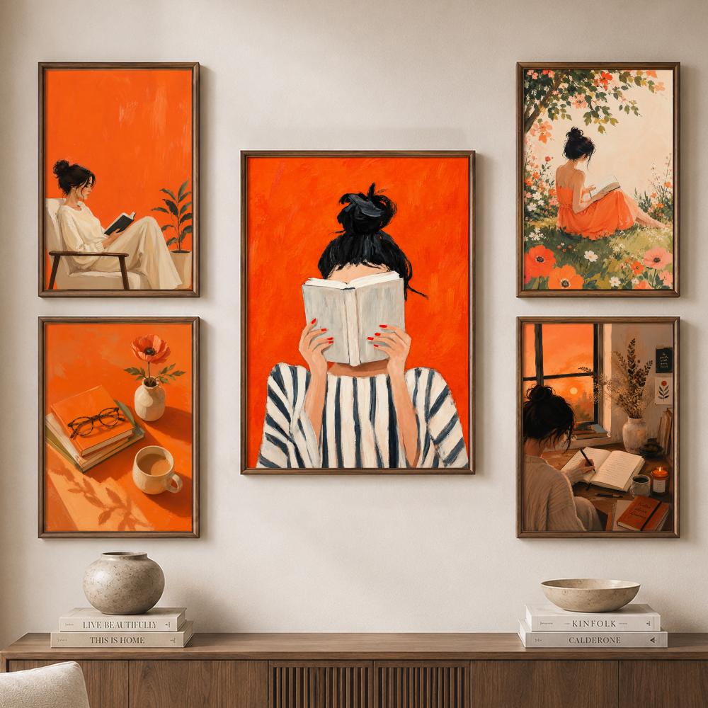 Orangefarbenes Gemütliches Fra – Home Bathroom Scene Bewertung und Preis