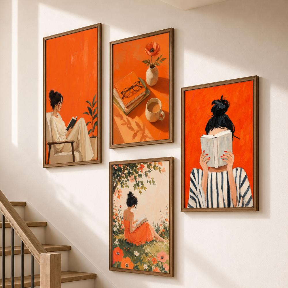 Orangefarbenes Gemütliches Fra – Home Bathroom Scene Bewertung und Preis