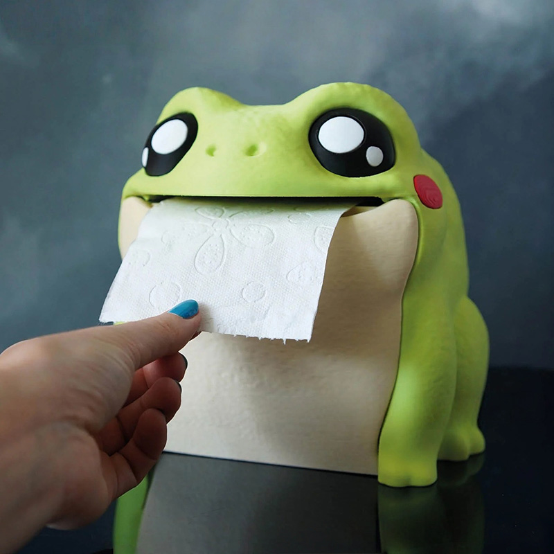 Lustige Frosch Tissue Box Trag – Home Bathroom Paper Towel Dispenser Bewertung und Preis