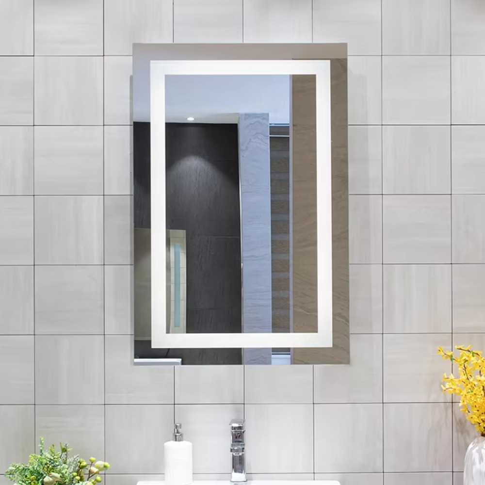 Rahmenloser Rechteckiger LED-B – Bathroom Mirror Led Bewertung und Preis