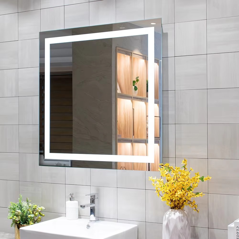 Rahmenloser Rechteckiger LED-B – Bathroom Mirror Led Bewertung und Preis