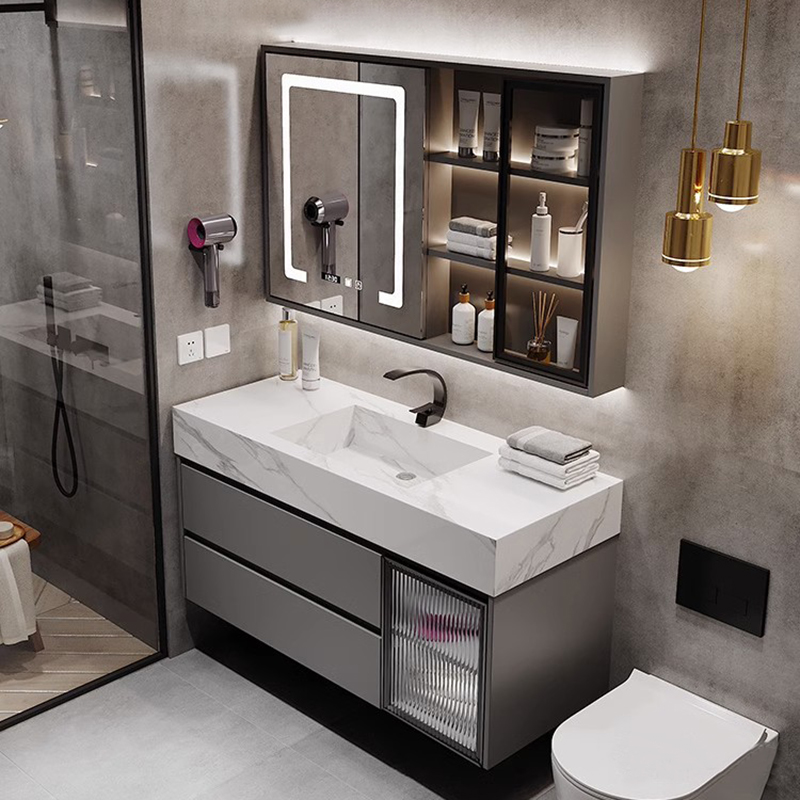 Badezimmerschrank Moderner LED – Home Living Bathroom Vanity Bewertung und Preis