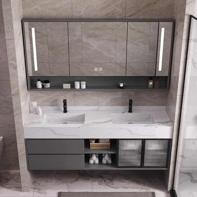 Badezimmerschrank Moderner LED – Home Living Bathroom Vanity Bewertung und Preis