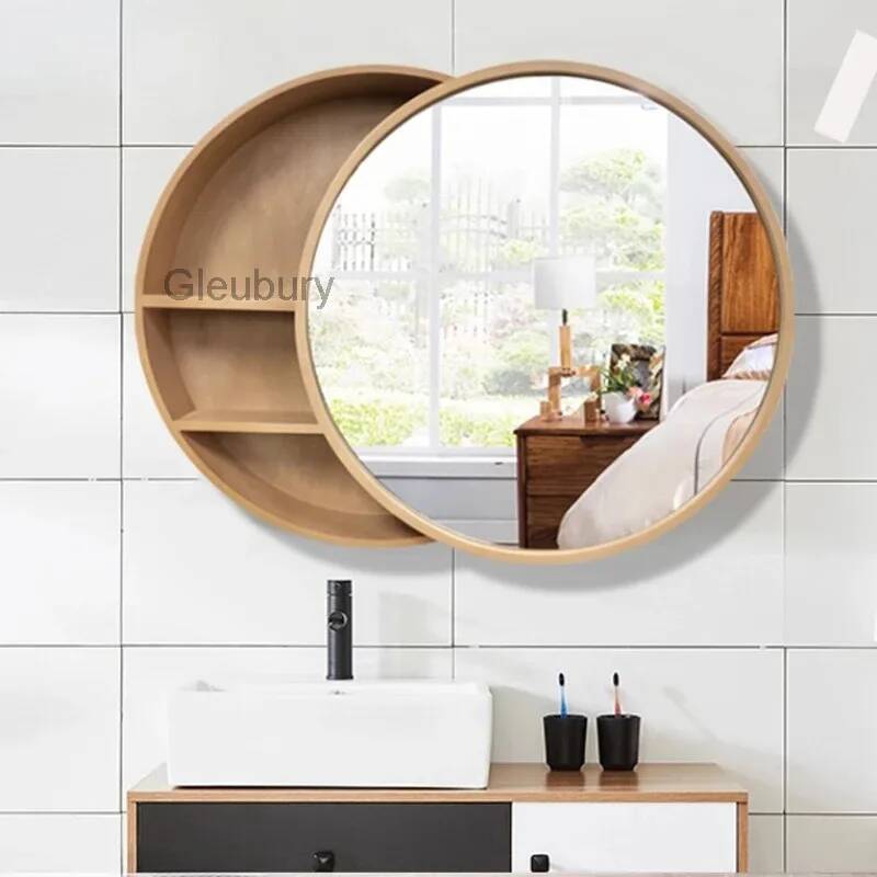 Massivholz Badezimmer Schminks – Home Bathroom Cabinets Bewertung und Preis