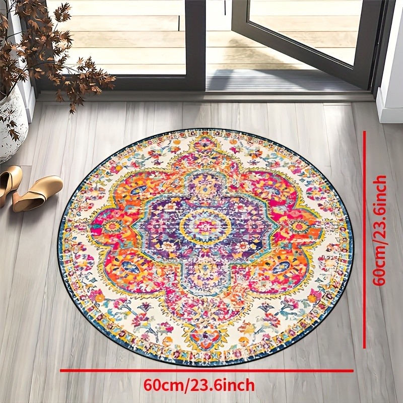 Runder blauer Drachenteppich,  – Home Bathroom Trends Bewertung und Preis