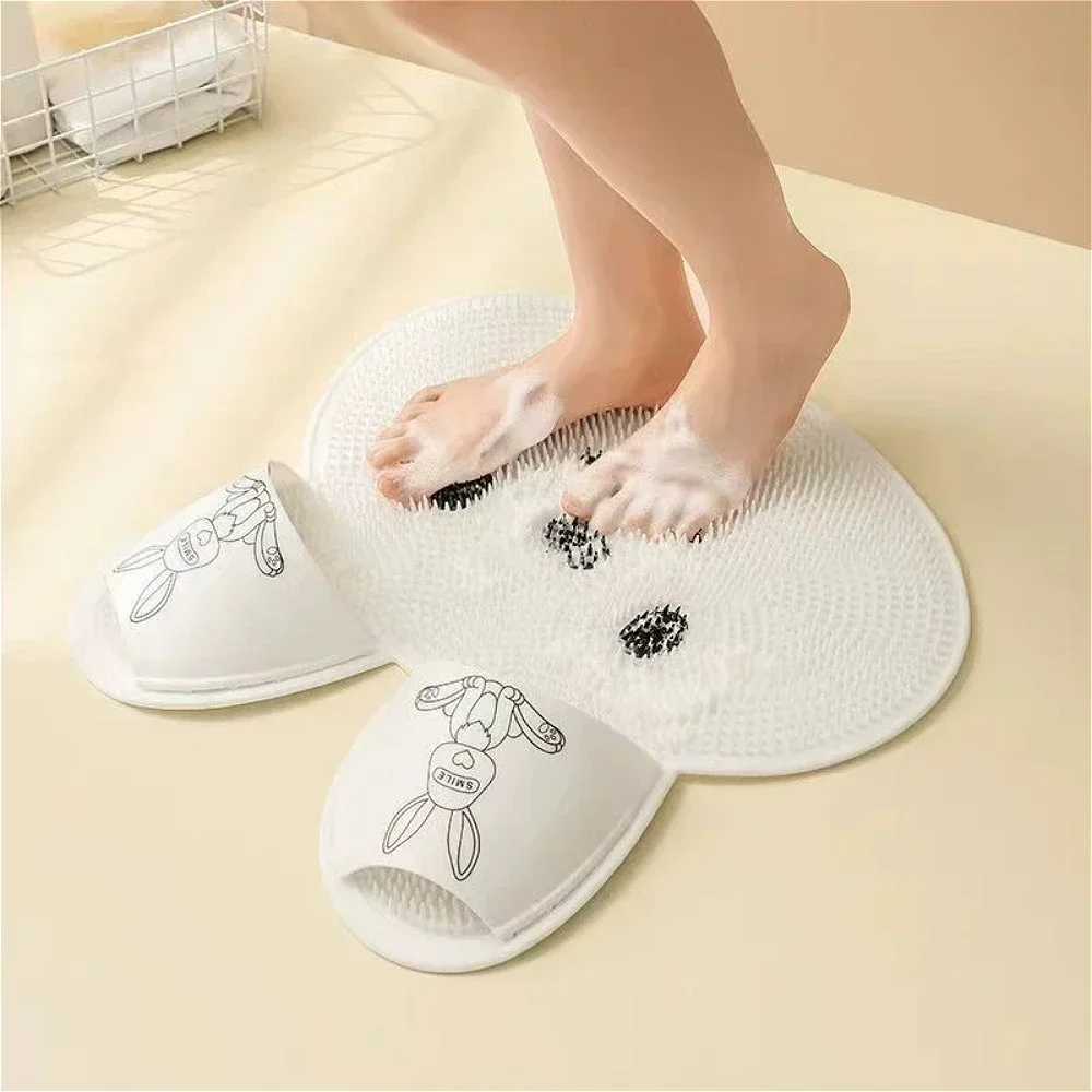 1 Stück Silikon-Fußmassagematt – Home Bathroom Rugs Bewertung und Preis