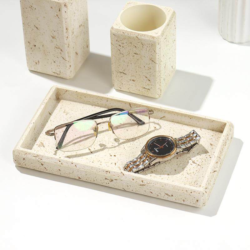 Sand- und Kies-Harz-Handdesinf – Zara Home Bathroom Set Bewertung und Preis