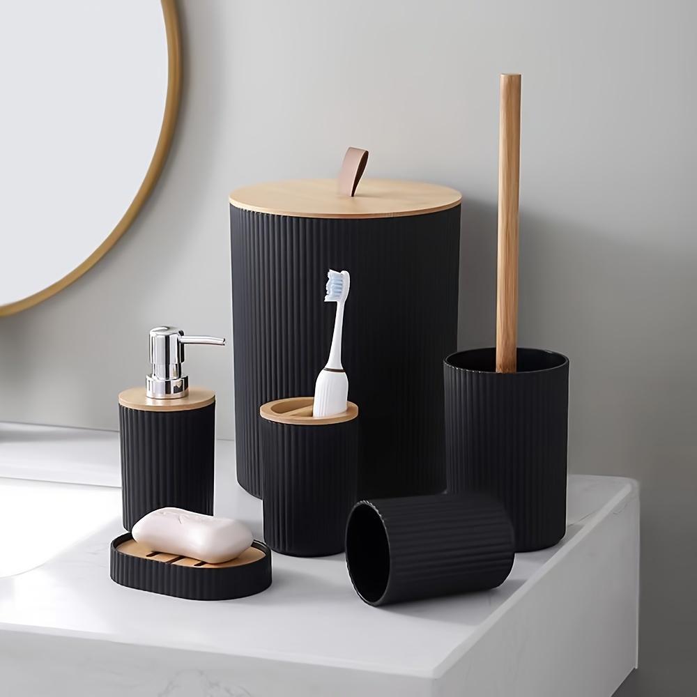 6Pcs Bad Zubehör Seife Spender – Zara Home Bathroom Set Bewertung und Preis